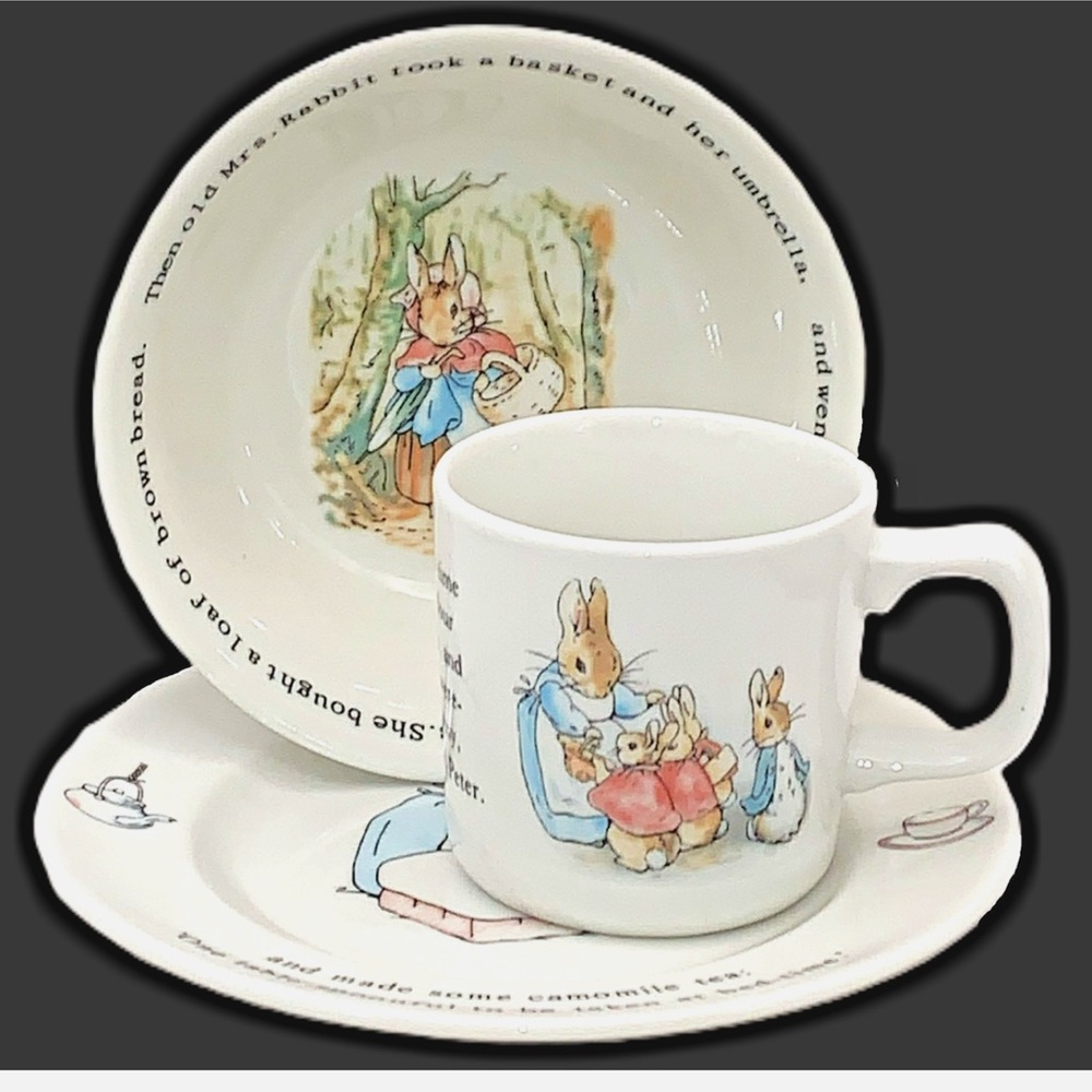 Peter Rabbit Party Set - White